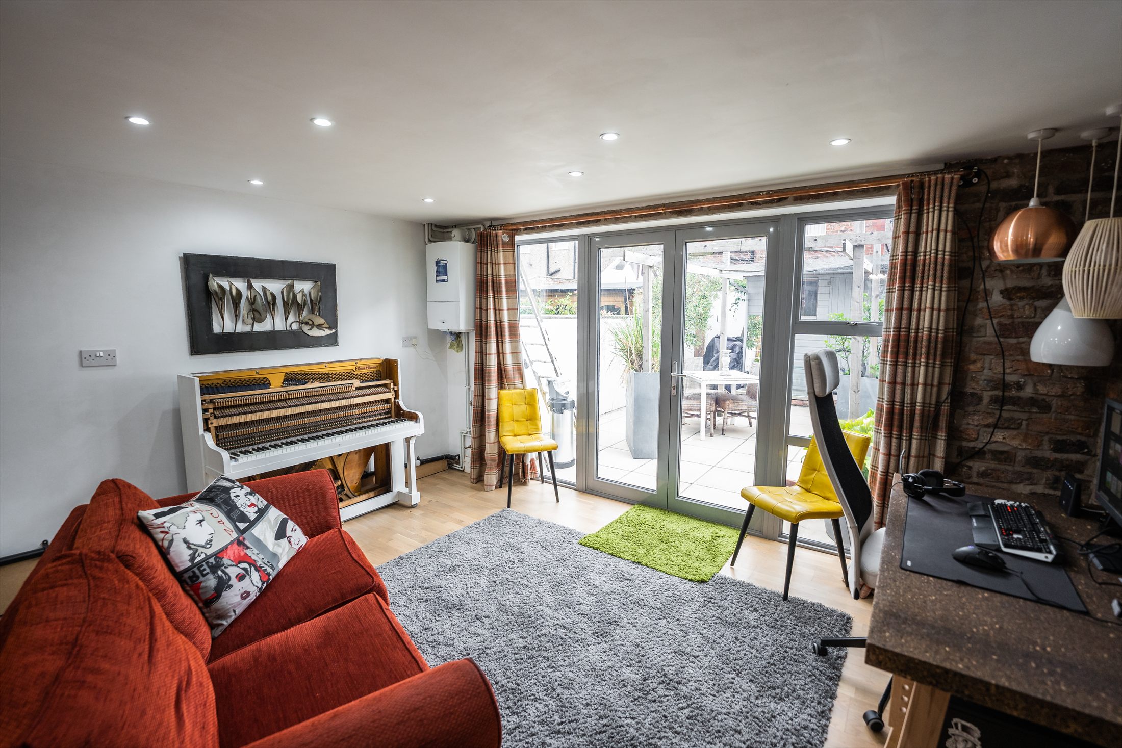 Luxury open-plan interior photography